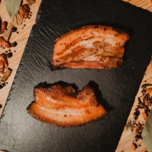 Panceta de cerdo duroc ahumada